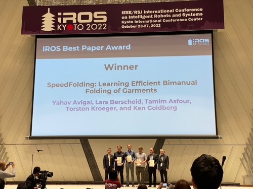 IROS 22 - Award
